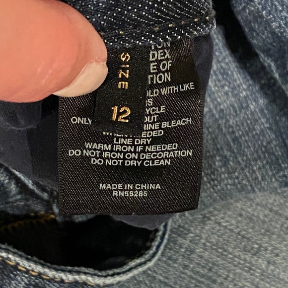 Express Stella boot leg jeans size 12 - Picture 3 of 5